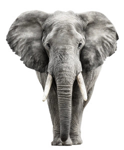 African Elephant V3 Vinyl Car Decal Sticker – Waterproof & UV-Resistant African Elephant V3 Vinyl Car Decal Sticker – Waterproof & UV-Resistant