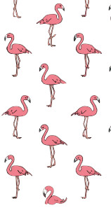 Pink Flamingo Pattern Vinyl Car Decal Sticker – Waterproof & UV-Resistant Pink Flamingo Pattern Vinyl Car Decal Sticker – Waterproof & UV-Resistant