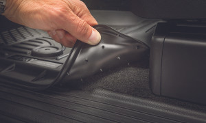 2020-2022 Nissan Versa Cargo Area Liner | WeatherBeater Black TPO | Raised Edge | FormFit Design 2020-2022 Nissan Versa Cargo Area Liner | WeatherBeater Black TPO | Raised Edge | FormFit Design