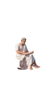 Plato Writing Vinyl Car Decal Sticker – Waterproof & UV-Resistant Plato Writing Vinyl Car Decal Sticker – Waterproof & UV-Resistant