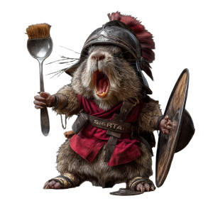 Spartacus Marmot Vinyl Car Decal Sticker – Waterproof & UV-Resistant Spartacus Marmot Vinyl Car Decal Sticker – Waterproof & UV-Resistant