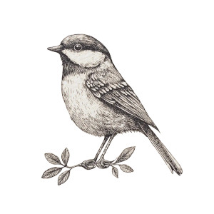 Vintage Bird Drawings Vinyl Car Decal Sticker – Waterproof & UV-Resistant 