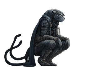 Tabaxi Rogue V4 Vinyl Car Decal Sticker – Waterproof & UV-Resistant 