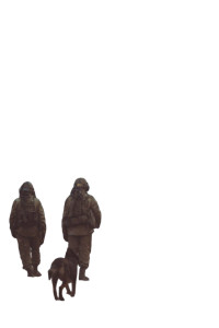 Post-Apocalyptic Watcher Vinyl Car Decal Sticker – Waterproof & UV-Resistant 