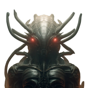 Biomechanical Horror V7 Vinyl Car Decal Sticker – Waterproof & UV-Resistant 