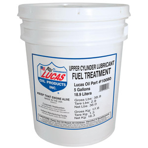Lucas Oil Fuel Additive | Increase Fuel Economy | Cleans & Lubricates | Gas & Diesel | 5 Gallon Lucas Oil Fuel Additive | Increase Fuel Economy | Cleans & Lubricates | Gas & Diesel | 5 Gallon