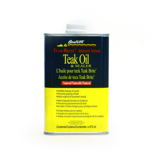 Revitalize Your Boat's Teak | Boat Teak Sealer | 16oz Can | Easy Wood Protection Revitalize Your Boat's Teak | Boat Teak Sealer | 16oz Can | Easy Wood Protection