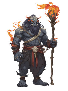 Troll Pyromancer Vinyl Car Decal Sticker – Waterproof & UV-Resistant 