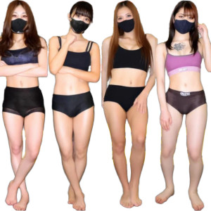 Japanese Girls Posing V2 Vinyl Car Decal Sticker – Waterproof & UV-Resistant 