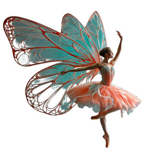 Fairy Ballerina Arabesque Vinyl Car Decal Sticker – Waterproof & UV-Resistant Fairy Ballerina Arabesque Vinyl Car Decal Sticker – Waterproof & UV-Resistant