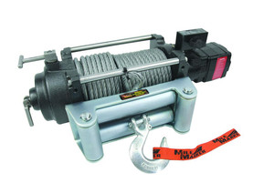 Mile Marker Hydraulic Winch | 12000 lb Line Pull | Vehicle Recovery | 2 Speed | Wired Remote