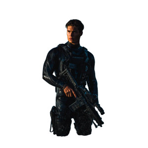 Underwater Hunter Vinyl Car Decal Sticker – Waterproof & UV-Resistant 