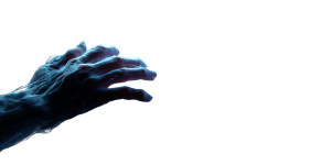 Floating Hand Void Vinyl Car Decal Sticker – Waterproof & UV-Resistant 