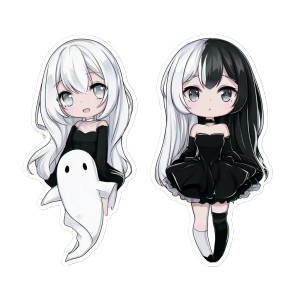 Cute Ghost Sticker Vinyl Car Decal Sticker – Waterproof & UV-Resistant Cute Ghost Sticker Vinyl Car Decal Sticker – Waterproof & UV-Resistant