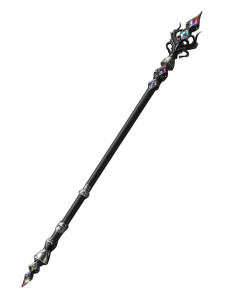 Dark Fantasy Staff V2 Vinyl Car Decal Sticker – Waterproof & UV-Resistant 