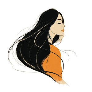 Long Hair Girl V2 Vinyl Car Decal Sticker – Waterproof & UV-Resistant Long Hair Girl V2 Vinyl Car Decal Sticker – Waterproof & UV-Resistant