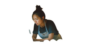 Bakery Woman Working Vinyl Car Decal Sticker – Waterproof & UV-Resistant Bakery Woman Working Vinyl Car Decal Sticker – Waterproof & UV-Resistant