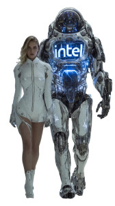 Futuristic Tech Duo V2 Vinyl Car Decal Sticker – Waterproof & UV-Resistant 