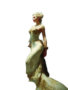 Sea Goddess Throne Vinyl Car Decal Sticker – Waterproof & UV-Resistant 