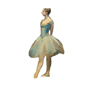 Ballerina On Stage V2 Vinyl Car Decal Sticker – Waterproof & UV-Resistant 