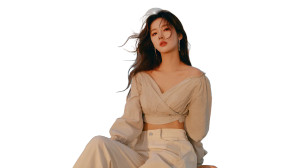 Stylish Korean Woman V27 Vinyl Car Decal Sticker – Waterproof & UV-Resistant 