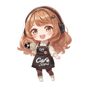 Chibi Barista Character Vinyl Car Decal Sticker – Waterproof & UV-Resistant  Chibi Barista Character Vinyl Car Decal Sticker – Waterproof & UV-Resistant