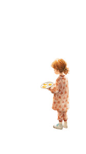 Morning Breakfast Scene Vinyl Car Decal Sticker – Waterproof & UV-Resistant 