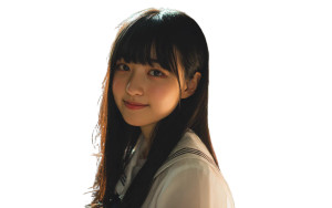 Smiling School Girl V5 Vinyl Car Decal Sticker – Waterproof & UV-Resistant 