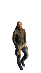 Hispanic Hiker Vinyl Car Decal Sticker – Waterproof & UV-Resistant 
