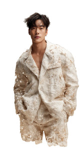 Korean Wellness Model Vinyl Car Decal Sticker – Waterproof & UV-Resistant 