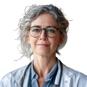 European Female Doctor Vinyl Car Decal Sticker – Waterproof & UV-Resistant 