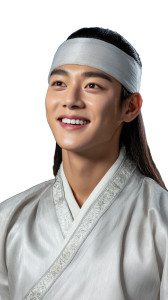 Joseon Dynasty Man Vinyl Car Decal Sticker – Waterproof & UV-Resistant 