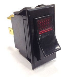 Sierra Marine 12V Rocker Switch | Illuminated Black Multi Purpose Marine Series - 20 Amp Sierra Marine 12V Rocker Switch | Illuminated Black Multi Purpose Marine Series - 20 Amp