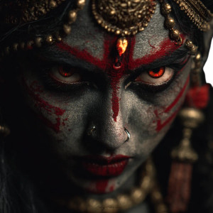 Ancient Goddess Kali Vinyl Car Decal Sticker – Waterproof & UV-Resistant Ancient Goddess Kali Vinyl Car Decal Sticker – Waterproof & UV-Resistant