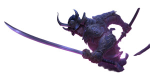 Demonic Samurai V2 Vinyl Car Decal Sticker – Waterproof & UV-Resistant 