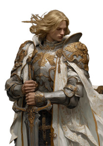 Fantasy Warrior V52 Vinyl Car Decal Sticker – Waterproof & UV-Resistant 