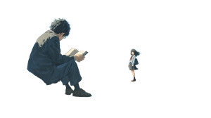 Melancholic Ruins Scene Vinyl Car Decal Sticker – Waterproof & UV-Resistant 