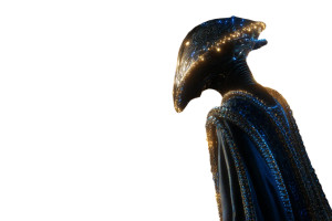 Ancient Alien Humanoid Vinyl Car Decal Sticker – Waterproof & UV-Resistant 