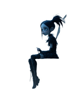 Goth Fairy Vinyl Car Decal Sticker – Waterproof & UV-Resistant 