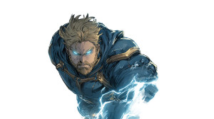 Heroic Superhero Clash Vinyl Car Decal Sticker – Waterproof & UV-Resistant 