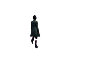 Surreal Business Woman Vinyl Car Decal Sticker – Waterproof & UV-Resistant 