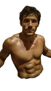 Luca In Bathtub Vinyl Car Decal Sticker – Waterproof & UV-Resistant 