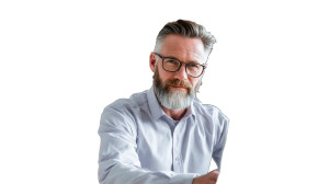 Professional Man Working V4 Vinyl Car Decal Sticker – Waterproof & UV-Resistant 