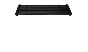 2022-2023 Toyota Tundra | Lockable Soft Tri-Fold Tonneau Cover | Black Vinyl, Aluminum Rails