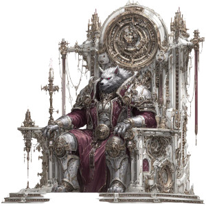 Scifi Warlord Vinyl Car Decal Sticker – Waterproof & UV-Resistant 