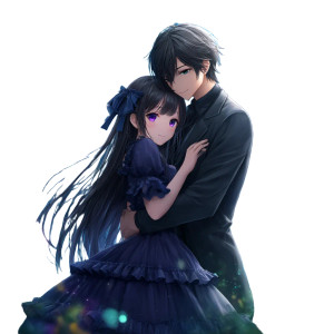 Romantic Anime Couple V3 Vinyl Car Decal Sticker – Waterproof & UV-Resistant Romantic Anime Couple V3 Vinyl Car Decal Sticker – Waterproof & UV-Resistant
