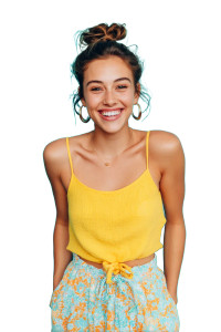 Happy Summer Woman Vinyl Car Decal Sticker – Waterproof & UV-Resistant  Happy Summer Woman Vinyl Car Decal Sticker – Waterproof & UV-Resistant