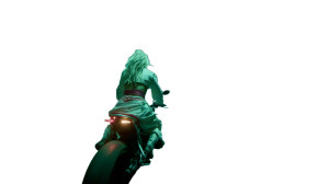 Cyberpunk Motorcycle Ride V3 Vinyl Car Decal Sticker – Waterproof & UV-Resistant 