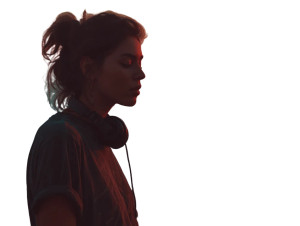 Dj On Cliff Vinyl Car Decal Sticker – Waterproof & UV-Resistant 