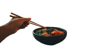 Asian Man'S Hand Vinyl Car Decal Sticker – Waterproof & UV-Resistant 